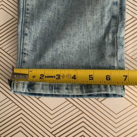 Maurices Denim Faded & Distressed Overalls Size 16R - Picture 12 of 12